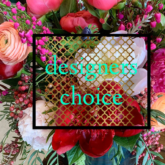 Designer’s Choice Florals